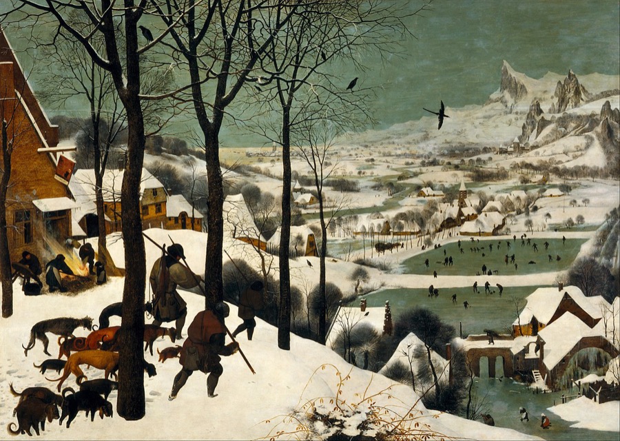 Hunters in the Snow - Pieter Bruegel, 1565