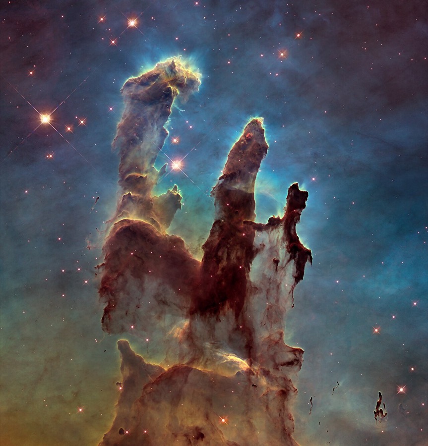 Pillars of Creation - Hubble, 2014